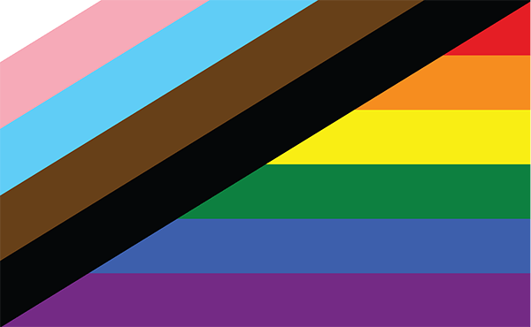 Bandera del Orgullo contra el racismo